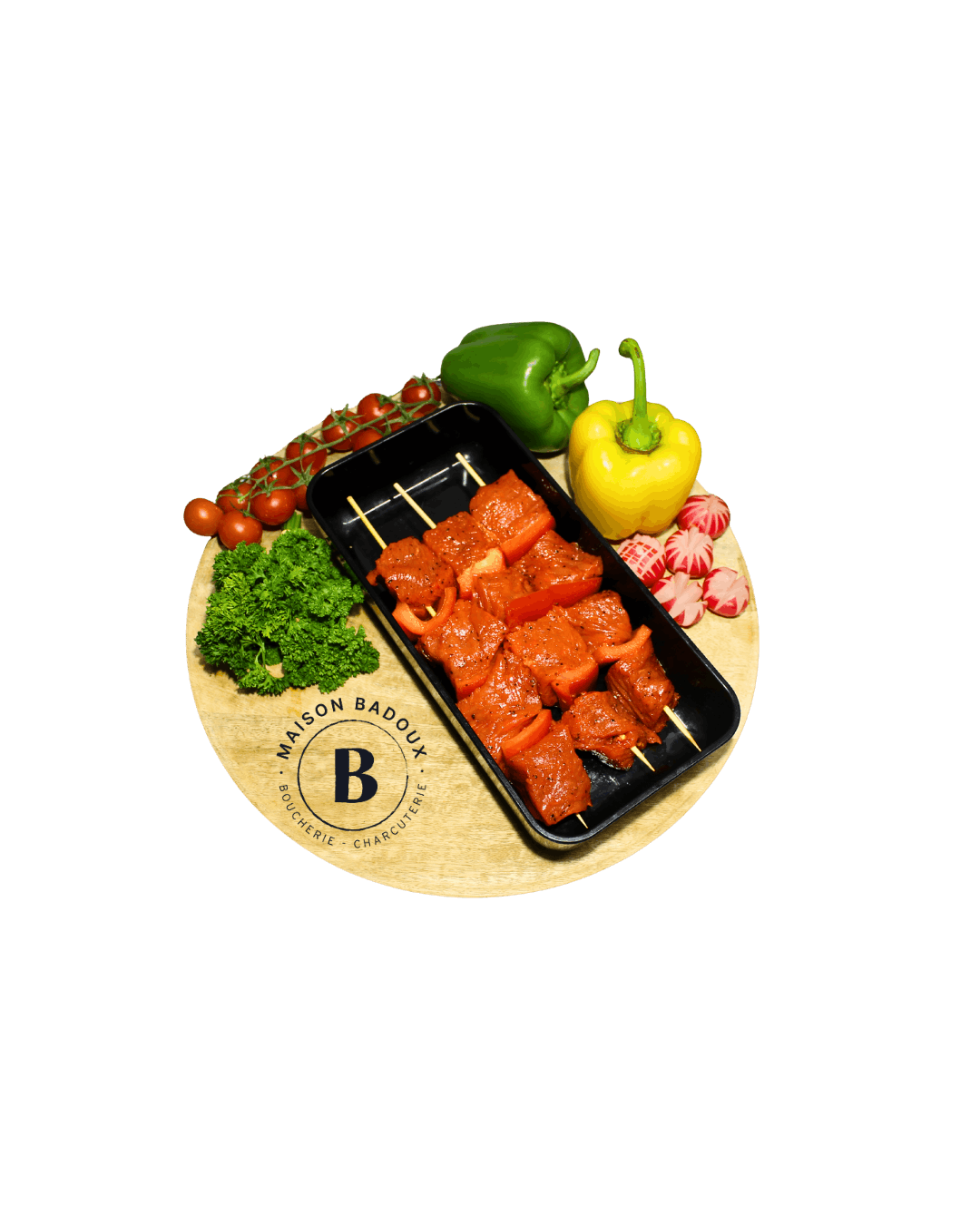 Brochette de boeuf marinée (marinade à préciser)