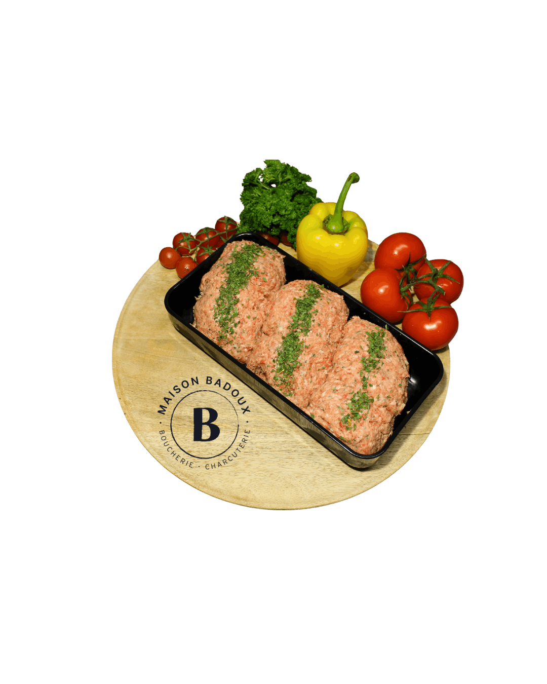 Haché de porc et boeuf