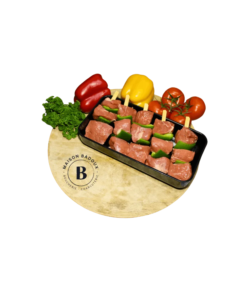 Brochette d'agneau (marinade possible)