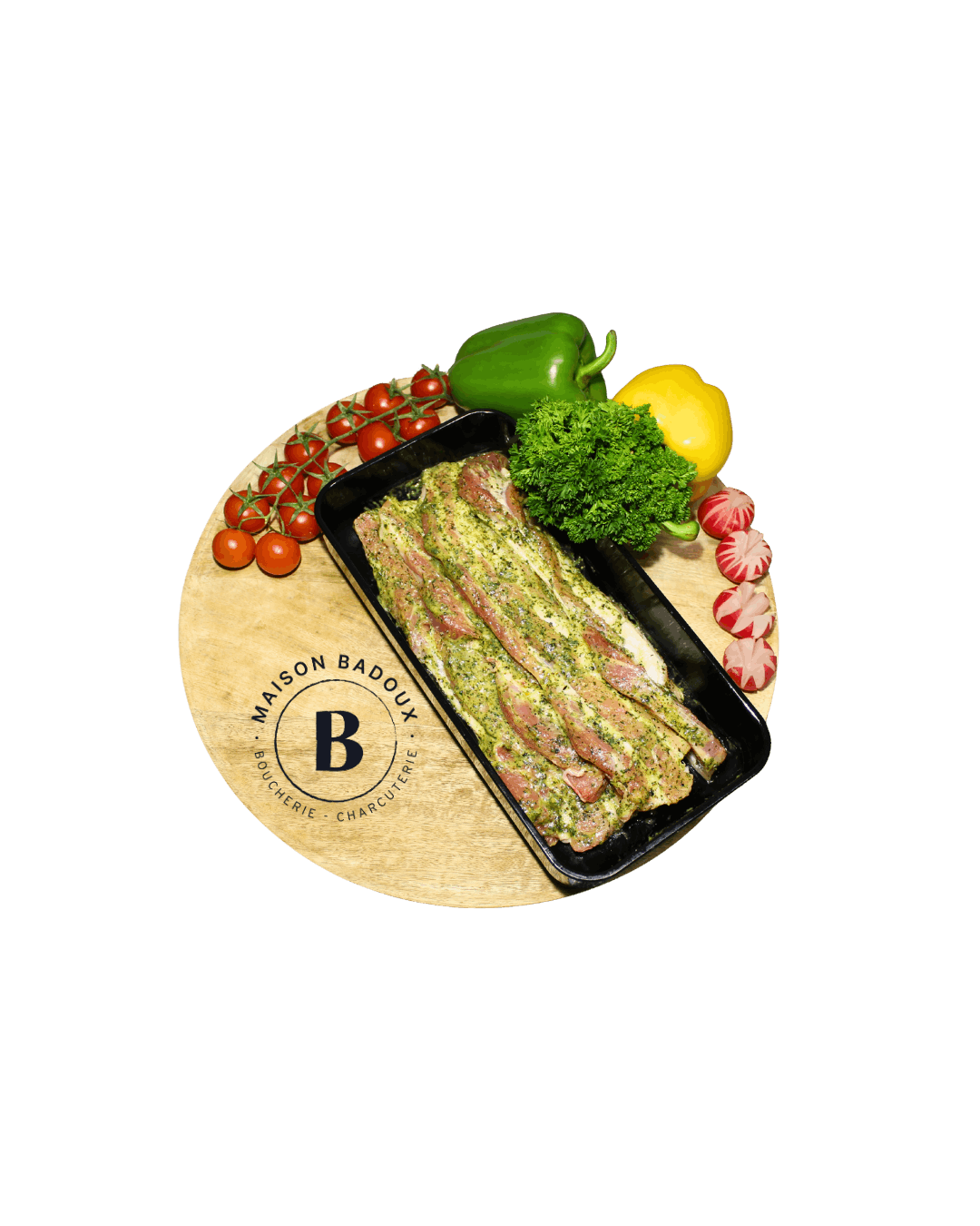 Lard mariné (marinade à préciser)