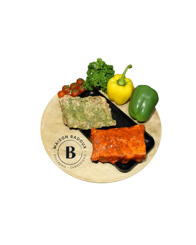 Spare ribs marinés (précisez la marinade)