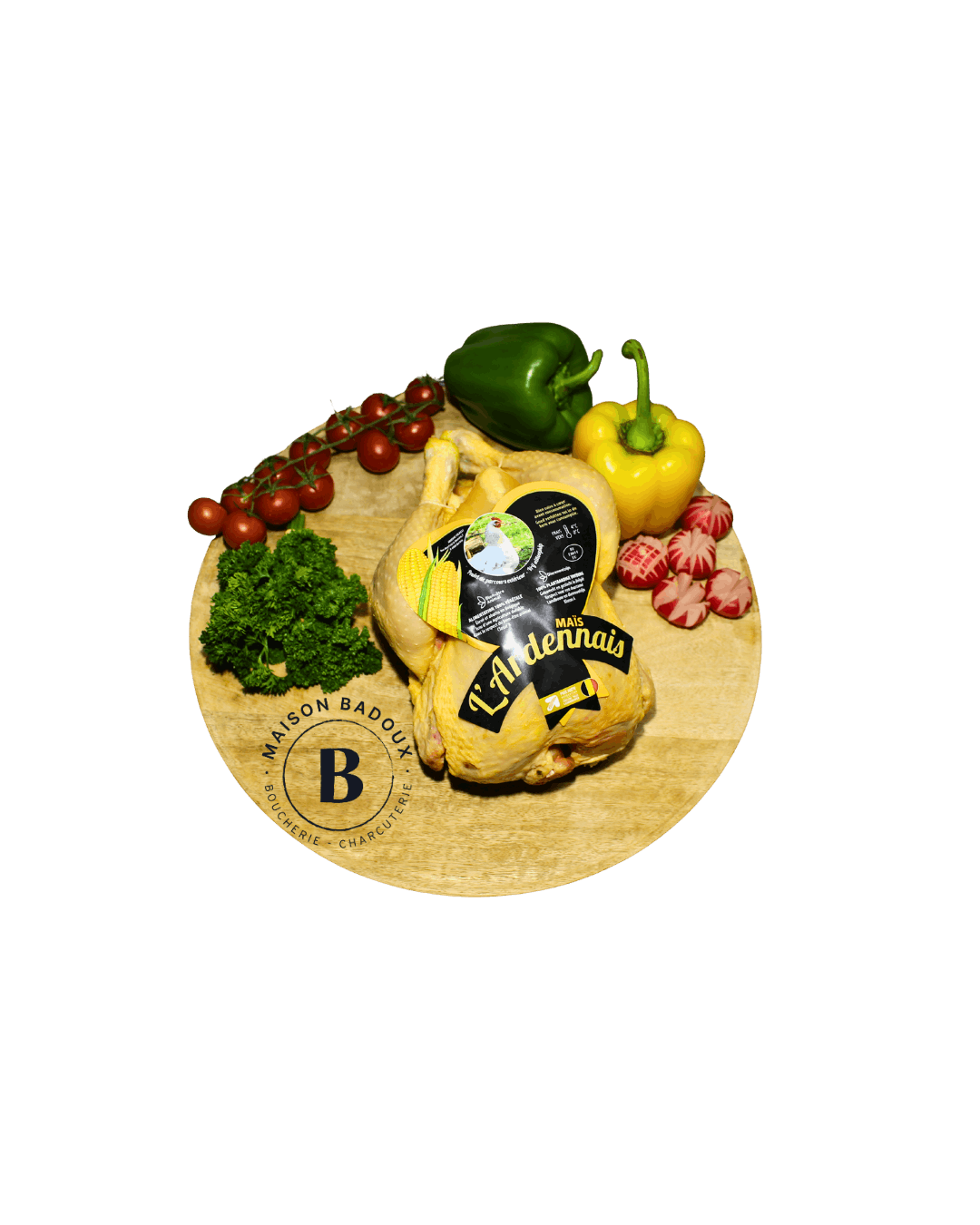 Poulet maïs ardennais